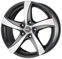 ���� ����� Mak Mistral 16/7 ET39 Gun metallic - mirror face ������ � ��������-�������� � plusauto24.ru � �����������
