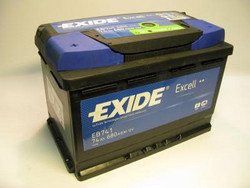    Exide  74 /    680      !