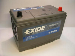    Exide  100 /    850      !