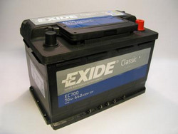    Exide  70 /    640      !