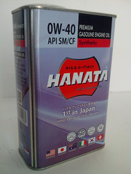 Купить моторное масло Hanata Синтетическое моторное масло GX 0W40, 1 литр, в интернет-магазине в Электрогорске