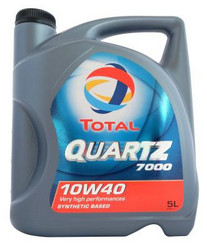 Купить моторное масло Total Quartz 7000 10W40, в интернет-магазине в Электрогорске