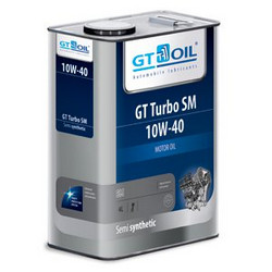 Купить моторное масло Gt oil GT Turbo SM SAE 10W-40 (4л), в интернет-магазине в Электрогорске
