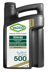 Купить моторное масло Yacco VX 500, в интернет-магазине в Электрогорске