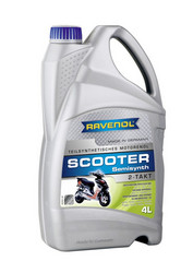 Купить моторное масло Ravenol скутеров Scooter (4л), в интернет-магазине в Электрогорске