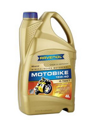    Ravenol Motobike 4-T Mineral 15W-40,   -  