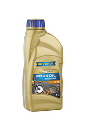    Ravenol FORKOIL MEDIUM 10W,   -  