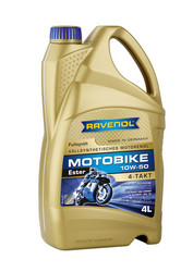    Ravenol Motobike 4-T Ester 10W-50 (4) new,   -  