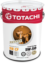 Купить моторное масло Totachi Grand Fuel Fully Synthetic SN/CF 5W-50, 20л, в интернет-магазине в Электрогорске