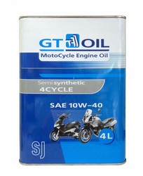Купить моторное масло Gt oil 4 Cycle SJ, 4л, в интернет-магазине в Электрогорске