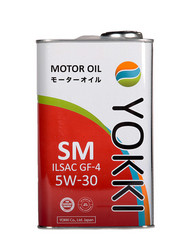 Купить моторное масло Yokki SAE 5W30 API SM, в интернет-магазине в Электрогорске