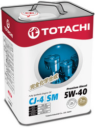 Купить моторное масло Totachi Premium Diesel Fully Synthetic CJ-4/SM 5W-40, 6л, в интернет-магазине в Электрогорске