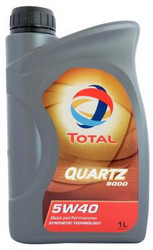 Купить моторное масло Total Quartz 9000 5W40, в интернет-магазине в Электрогорске