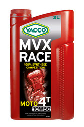 Купить моторное масло Yacco для мотоциклов MVX RACE 4T, в интернет-магазине в Электрогорске