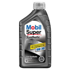    Mobil Super Synthetic 5W-30,   -  