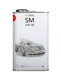 Купить моторное масло Yokki SAE 5W40 API SM/CF, в интернет-магазине в Электрогорске