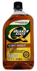    Quaker state Ultimate Durability SAE 10W-30 Full Synthetic Motor Oil,   -  