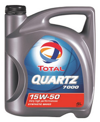 Купить моторное масло Total Quartz 7000 15W50, в интернет-магазине в Электрогорске