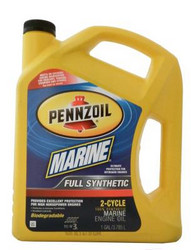    Pennzoil Marine 100% Synthetic Outboard 2-Cycle,   -  