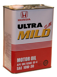 Купить моторное масло Honda Ultra MILD SM, в интернет-магазине в Электрогорске