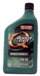    Quaker state Advanced Durability L SAE 40 Motor Oil,   -  