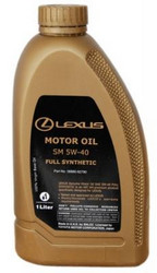    Toyota LEXUS Motor Oil Full Synthetic SM SAE 5W-40 (1),   -  