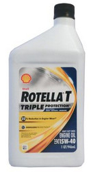    Shell Rotella T Triple Protection 15W-40,   -  