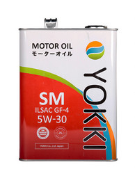 Купить моторное масло Yokki SAE 5W30 API SM, в интернет-магазине в Электрогорске