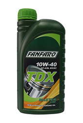 Купить моторное масло Fanfaro TDX 10W-40, 1л, в интернет-магазине в Электрогорске