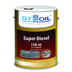 Купить моторное масло Gt oil Super Diesel, 20л, в интернет-магазине в Электрогорске
