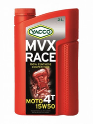 Купить моторное масло Yacco для мотоциклов MVX RACE 4T, в интернет-магазине в Электрогорске