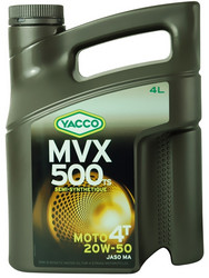 Купить моторное масло Yacco для мотоциклов MVX 500 TS, в интернет-магазине в Электрогорске