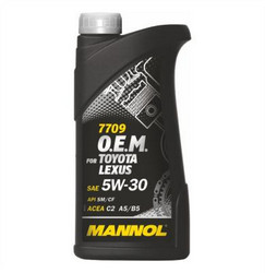    Mannol O.E.M. for Toyota Lexus 5W-30,   -  