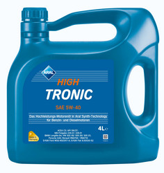    Aral  High Tronic 5W-40, 4.,   -  