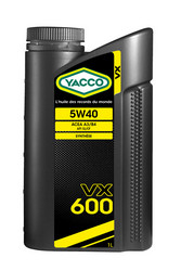 Купить моторное масло Yacco VX 600, в интернет-магазине в Электрогорске