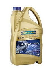 ������ ��������������� ����� Ravenol  SLS 75W-140 API GL-5 +LS,  � ��������-�������� � �������������