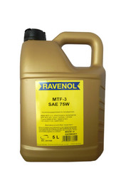 ������ ��������������� ����� Ravenol ��������������� �����  MTF -3 SAE 75W ( 5�),  � ��������-�������� � �������������