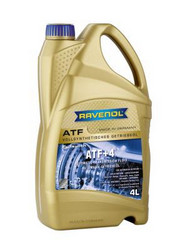 ������ ��������������� ����� Ravenol ��������������� �����  ATF+4 Fluid (4 �) new,  � ��������-�������� � �������������