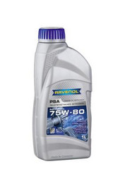 ������ ��������������� ����� Ravenol  PSA SAE75W80,  � ��������-�������� � �������������